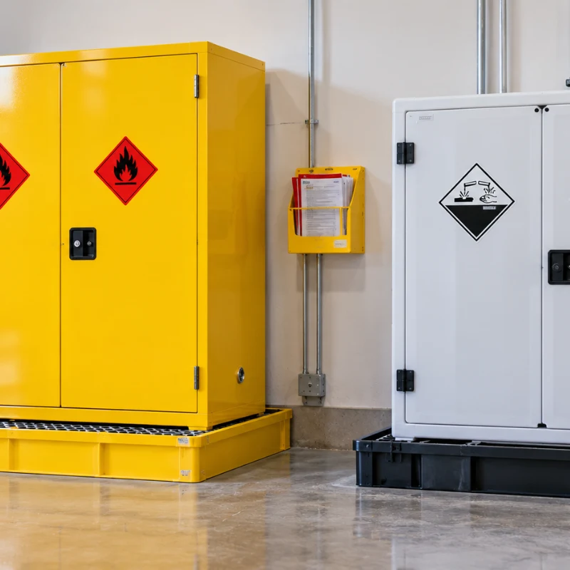 How to Store Chemicals Safely in Your Facility
